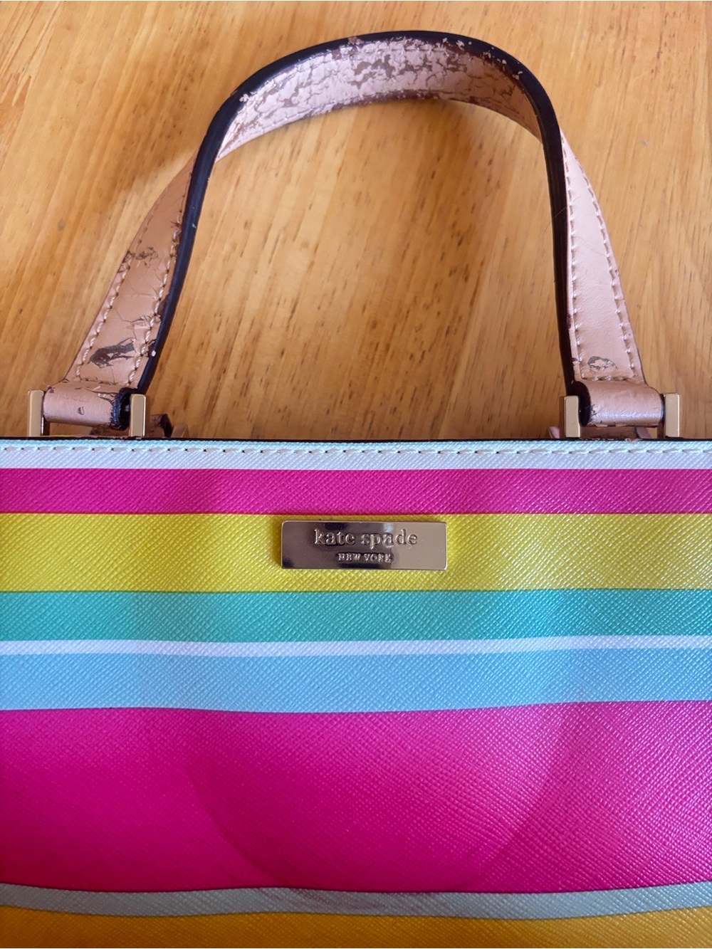 Kate Spade Multi Color Tote Bag